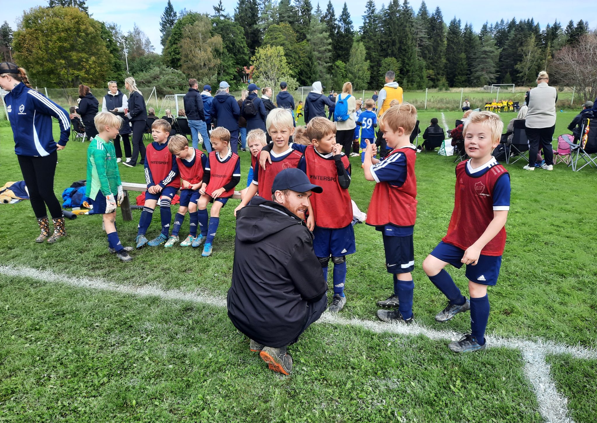 Fotbollsglädje på Lundavallen