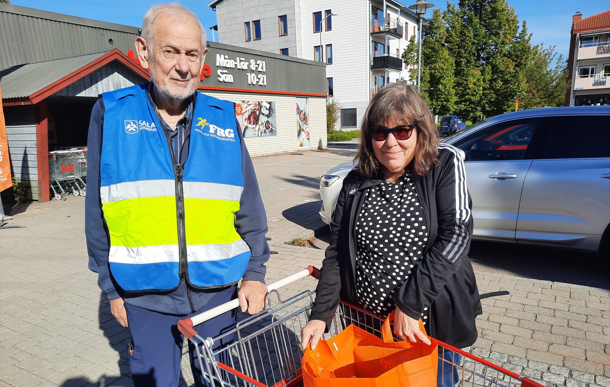 Vålaborna provade beredskapsmat!