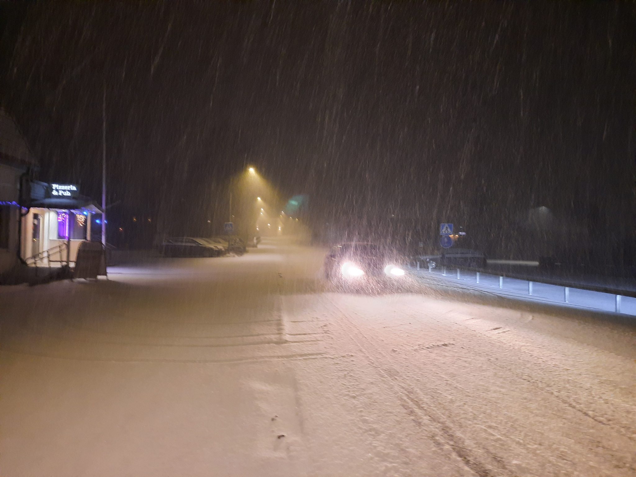 Snövädret är här!