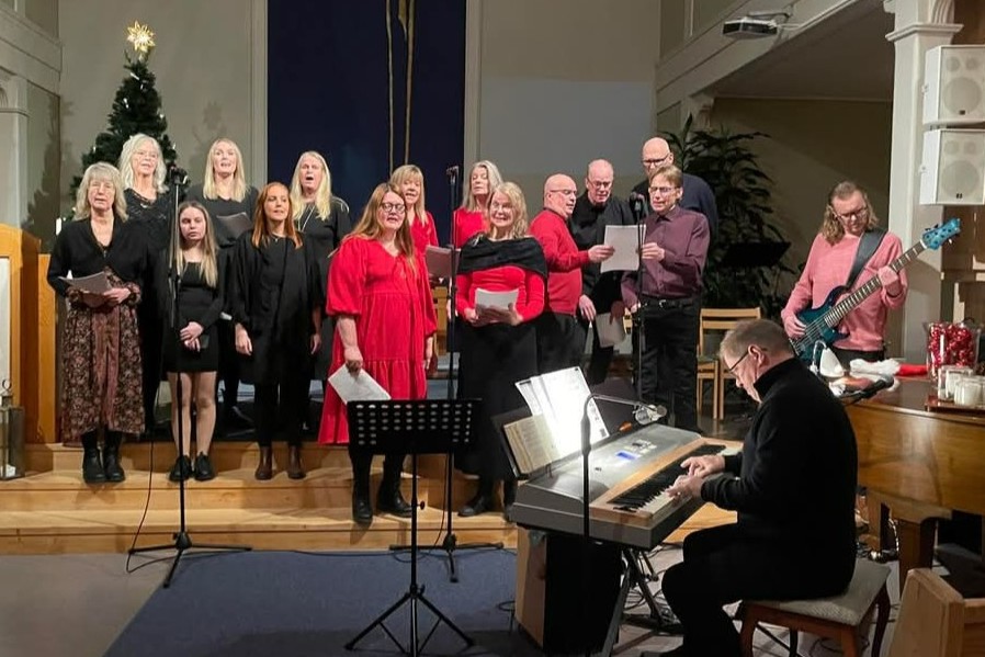 Välbesökt julkonsert i Tärnsjö
