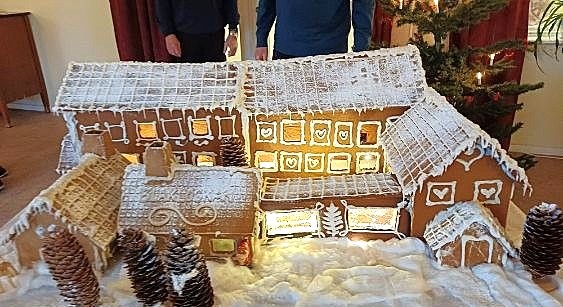 Pepparkakshus á la Liljebacken!
