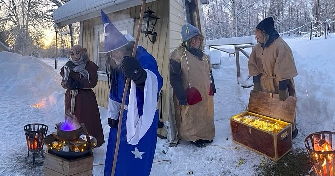 Dramatik och julkalas i Aspnäs!