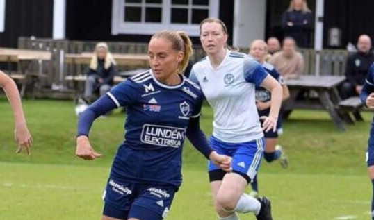 Fyra mål av Pernilla i ÖIF-krossen!