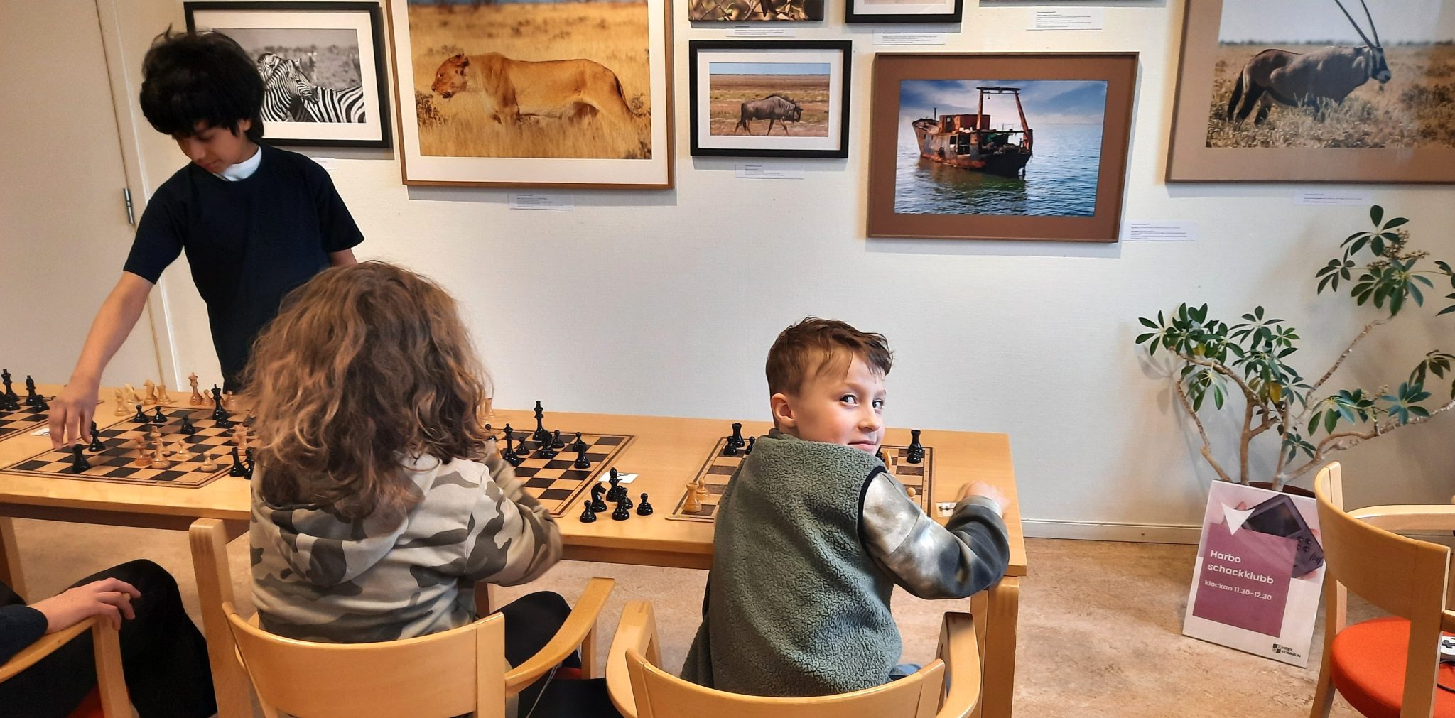 Gaming, schack och nostalgi på bibblan!