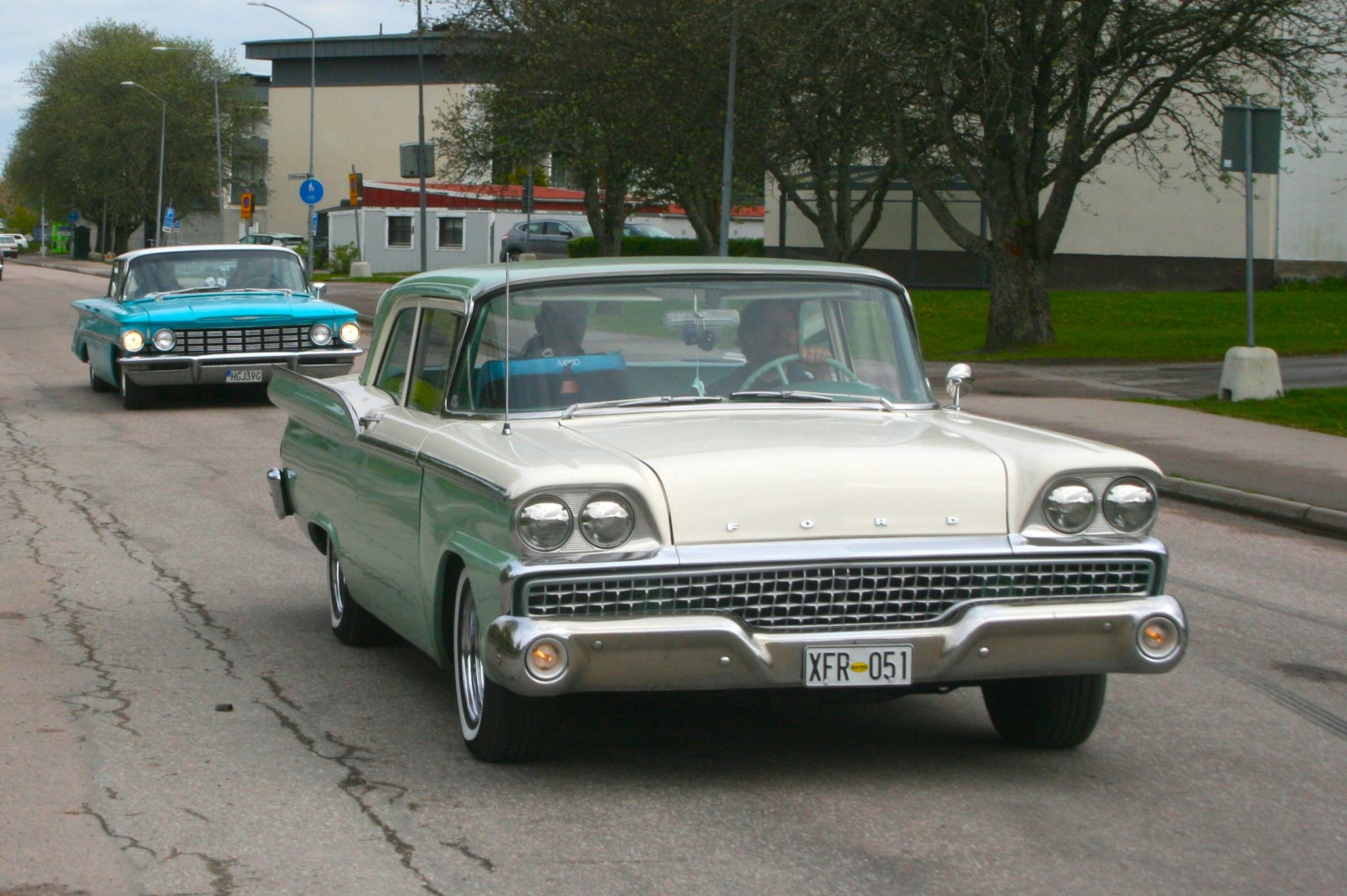 Östervåla Street Car Club på cruising!