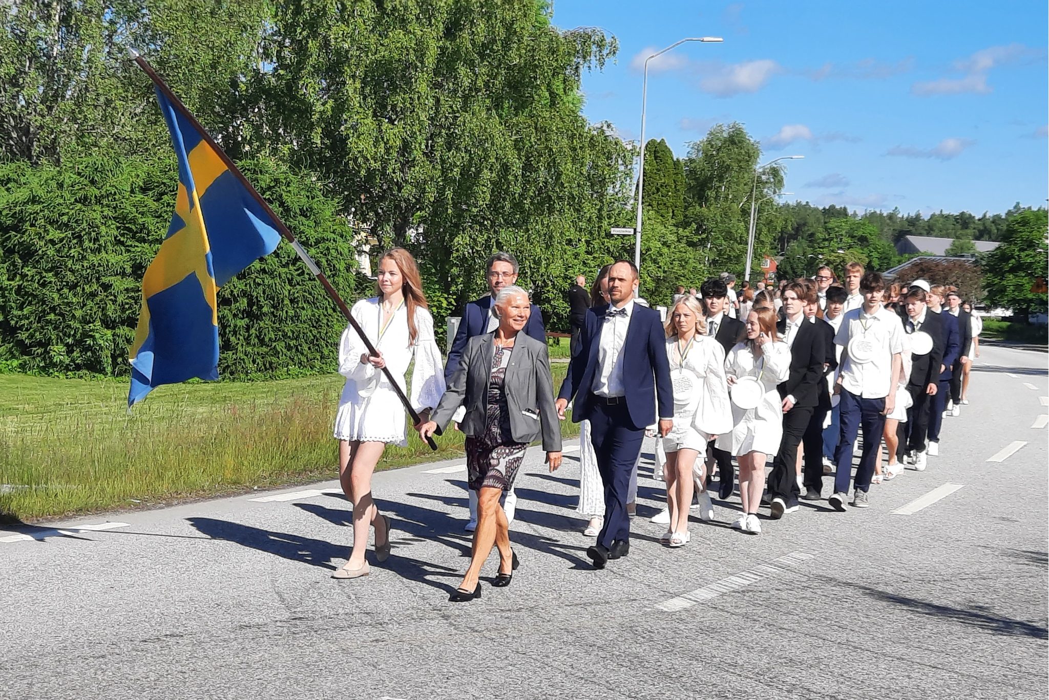 Festlig tågning i Östervåla!