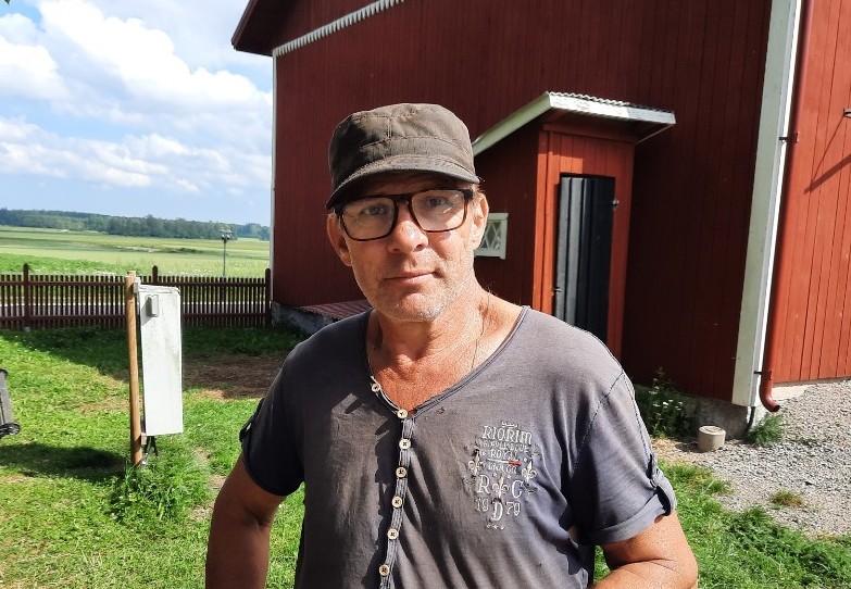 Inga Backagubbar till midsommar! Stefan Kallin är besviken över att inte kunna erbjuda jordgubbar till midsommarbordet i år.