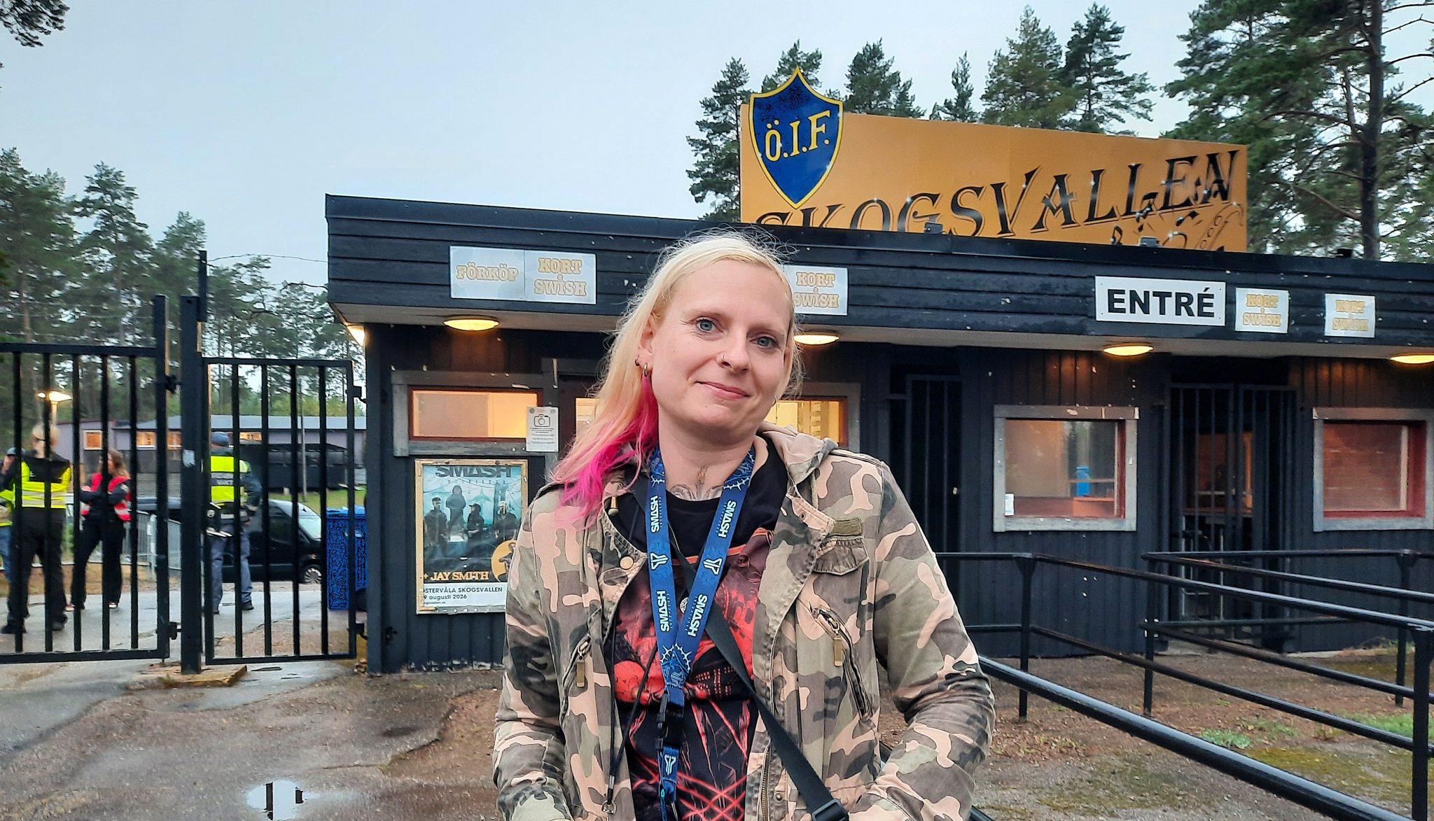Långväga gäst på Skogsvallen!