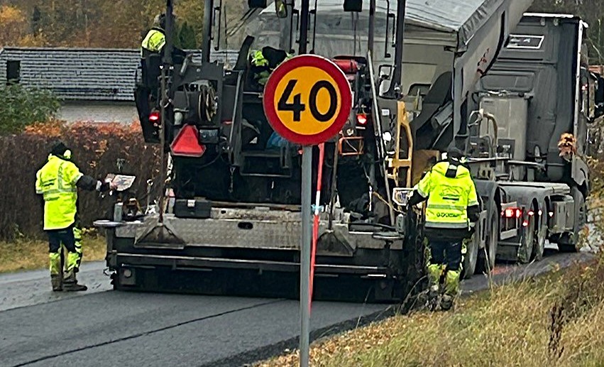 Asfalteringar i våra orter!